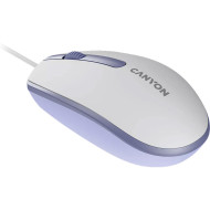 Мышь CANYON M-10 White Lavender (CNE-CMS10WL)