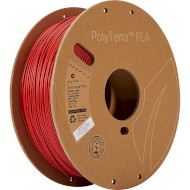 Пластик (филамент) для 3D принтера POLYMAKER PolyTerra PLA 1.75mm, 1кг, Army Red (PM70955)