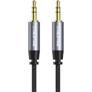 Кабель CABLETIME mini-jack 3.5mm 1.8м Black (CF10K)