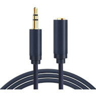 Кабель-удлинитель CABLETIME mini-jack 3.5mm 3м Black (CF16N)