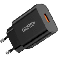 Зарядное устройство CHOETECH Q5003 18W USB-A QC3.0 Wall Charger Black
