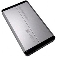 Карман внешний POWERPLANT 2.5" HDD 2.5" SATA to USB3.0 Silver (HC380015)