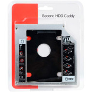 Адаптер Optibay 12.7mm POWERPLANT Caddy 2nd HDD 2.5" SATA (HB390014)