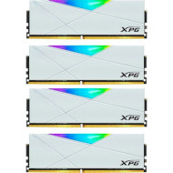 Модуль памяти ADATA XPG Spectrix D50 RGB White DDR4 3600MHz 32GB Kit 4x8GB (AX4U36008G18I-QCWH50)