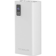 Повербанк TITANUM 728S 30000mAh White