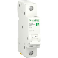 Выключатель автоматический SCHNEIDER ELECTRIC RESI9 1p, 25А, C, 6кА (R9F12125)