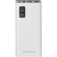 Повербанк TITANUM 727S 22.5W 20000mAh White