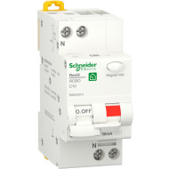 Дифференциальный автоматический выключатель SCHNEIDER ELECTRIC RESI9 1p+N, 10А, C, 6кА (R9D25610)