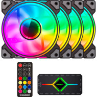 Комплект вентиляторов GAMEMAX DRH400 Black 4-Pack