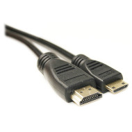 Кабель POWERPLANT HDMI - Mini-HDMI v1.4 2м Black (KD00AS1273)