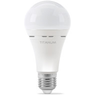 Лампа аккумуляторная LED TITANUM A68 E27 10W 4000K 220V (TL-EMA68-10274)