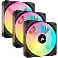 Комплект вентиляторов CORSAIR iCUE Link QX120 RGB PWM Black 3-Pack (CO-9051002-WW)