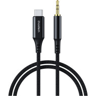 Кабель CHOETECH AUX008 USB-C to 3.5mm 2м Black