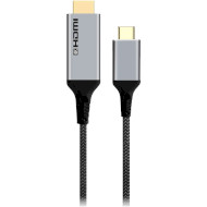 Кабель CABLEXPERT A-CM-HDMIM4K-1.8M USB-C - HDMI 1.8м Gray