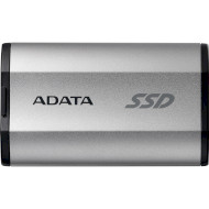 Портативный SSD диск ADATA SD810 1TB USB3.2 Gen2x2 Silver (SD810-1000G-CSG)