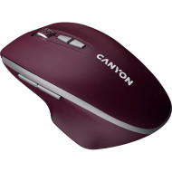 Мышь CANYON MW-21 Burgundy Red (CNS-CMSW21BR)