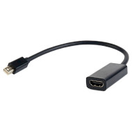 Адаптер CABLEXPERT Mini DisplayPort - HDMI Black (A-MDPM-HDMIF-02)