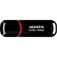 Флэшка ADATA UV150 512GB USB3.2 Black (AUV150-512G-RBK)