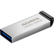 Флэшка 64GB ADATA UR350 USB 3.2 Silver/Beige (UR350-64G-RSR/BG)