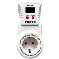 Реле контроля напряжения в розетке FORTE KVP-16A