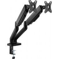 Крепление настольное для 2-х мониторов OFFICEPRO MA412B 17"-32" Black