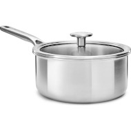 Ковш с крышкой KITCHENAID Multi-Ply Stainless Steel 20см 3.1л (CC003258-001)