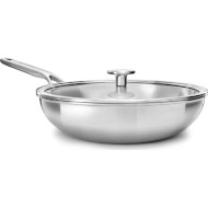 Сковорода вок KITCHENAID Multi-Ply Stainless Steel 28см (CC003254-001)