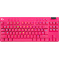 Клавиатура беспроводная LOGITECH G Pro X TKL GL Tactile Switch Magenta (920-012159)