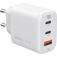 Зарядное устройство INTALEO TCG65GAN 1xUSB-A, 2xUSB-C, 2.4A White