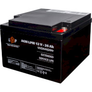 Аккумуляторная батарея LOGICPOWER LPM 12V - 26Ah (12В, 26Ач) (LP22883)