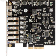 Адаптер FRIME PCIe to USB3.2 Gen2 Type-A+C (6+2) ASM3142+VL822 (ECF-PCIETOUSB013)