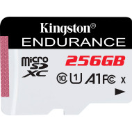 Карта памяти KINGSTON microSDXC High Endurance 256GB UHS-I A1 Class 10 (SDCE/256GB)
