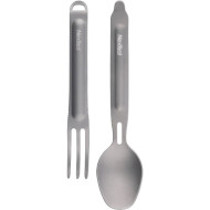 Набор дорожных столовых приборов NEXTOOL Titanium Outdoor Spoon & Fork (NE0124/KT5525)