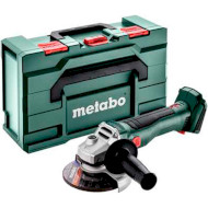 Аккумуляторная угловая шлифовальная машина METABO W 18 L BL 9-125 + кейс (602374840)