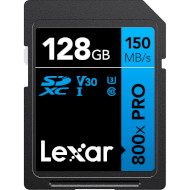 Карта памяти LEXAR SDXC High Performance 800x Pro 128GB UHS-I U3 V30 Class 10 (LSD0800P128G-BNNNG)