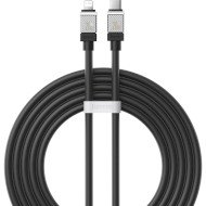 Кабель BASEUS CoolPlay Series Fast Charging Cable Type-C to iP 20W 2м Black (CAKW000101)