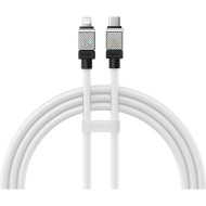 Кабель BASEUS CoolPlay Series Fast Charging Cable Type-C to iP 20W 2м White (CAKW000102)