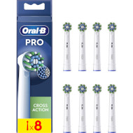 Насадка для зубной щётки BRAUN ORAL-B CrossAction EB50RX 8шт (80727548)