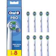 Насадка для зубной щётки BRAUN ORAL-B Precision Clean EB20RX 8шт (80727539)