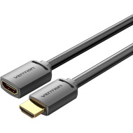 Кабель-удлинитель VENTION HDMI v2.0 1м Black (AHCBF)