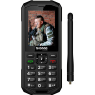 Мобильный телефон-рация SIGMA MOBILE X-treme PA68 Wave Black (4827798466612)