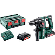 Аккумуляторный перфоратор METABO BH 18 LTX BL 16 SDS-plus 2 АКБ 2Ah, ЗУ, кейс (600324500)