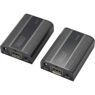 Удлинитель HDMI по витой паре DIGITUS 4K HDMI Extender Set HDMI v2.0 Black (DS-55204)