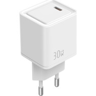 Зарядное устройство GOLF GF-U31 1xUSB-C, PD30W, QC3.0 White