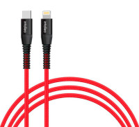 Кабель INTALEO CBRNYTL1 Type-C to Lightning 1.2м Red (1283126504129)