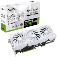 Видеокарта ASUS TUF Gaming GeForce RTX 4070 Ti Super BTF White OC Edition 16GB GDDR6X (TUF-RTX4070TIS-O16G-BTF-WHITE)