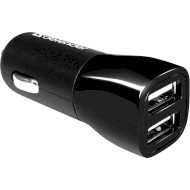 Автомобильное зарядное устройство DEFENDER ECA-24 2xUSB-A, 2.4A Black (83824)