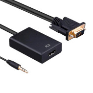 Конвертер видеосигнала VOLTRONIC VGA - HDMI Black (YT-C-VGA/HDTV+AUX)