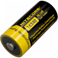 Аккумулятор NITECORE CR123A 950mAh 3.6V TipTop NL169