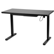 Компьютерный стол с электрорегулировкой высоты BARSKY StandUp Black Glass (BST-11NEW)